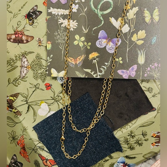 Jane Win Mini-Twist 32 inch Link Gold Filled Chain - Picture 7 of 7